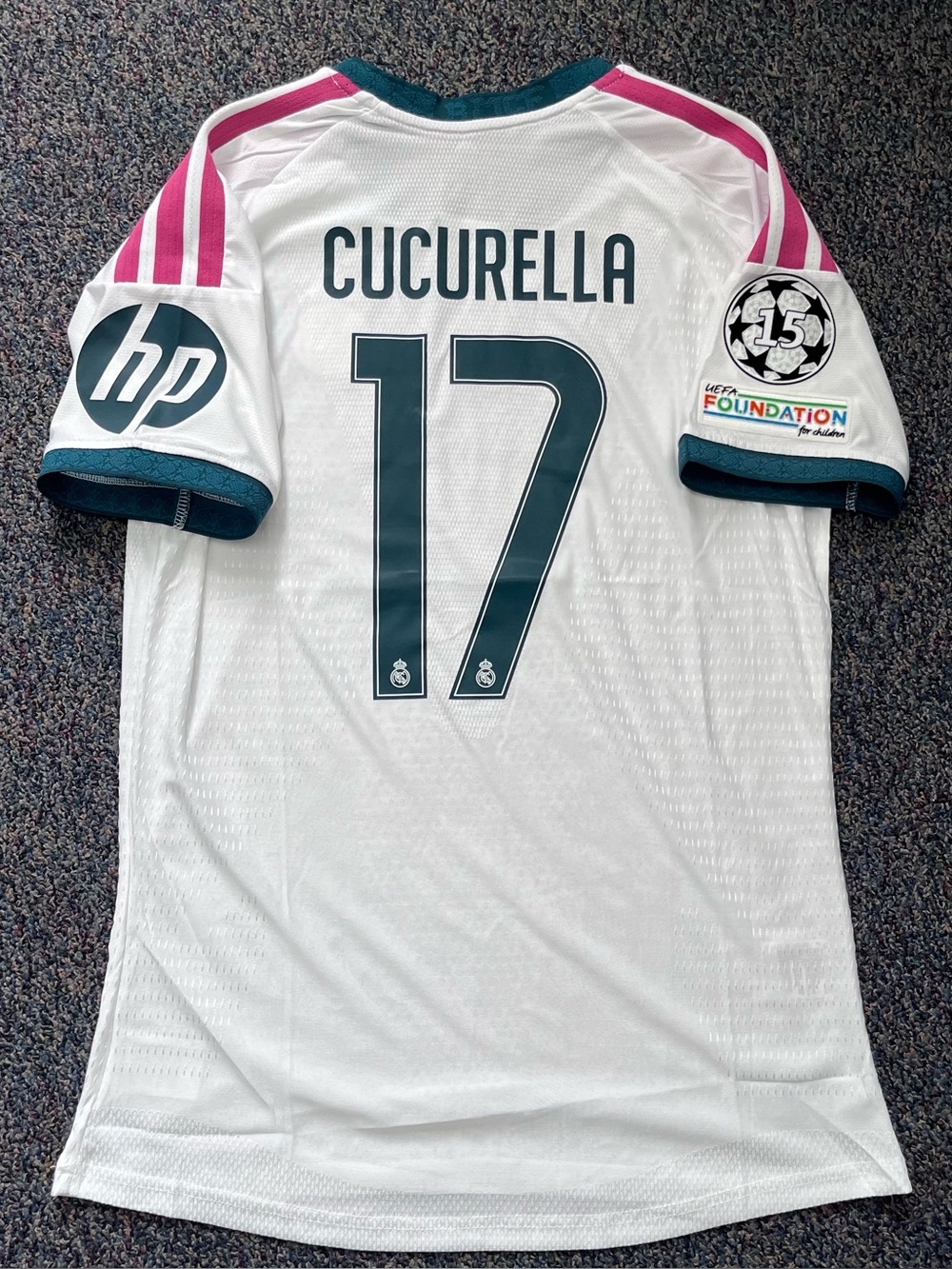 CUCURELLA 17 REAL MADRID 26/27 HOME PLAYER VERSION JERSEY (L)